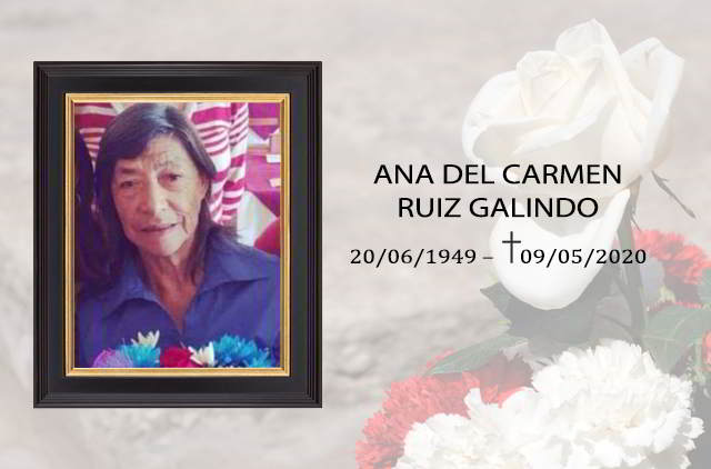 Ana Ruiz Galindo obituario